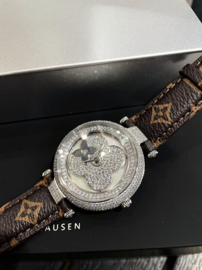 Louis Vuitton full diamond jewelry watch - Image 4