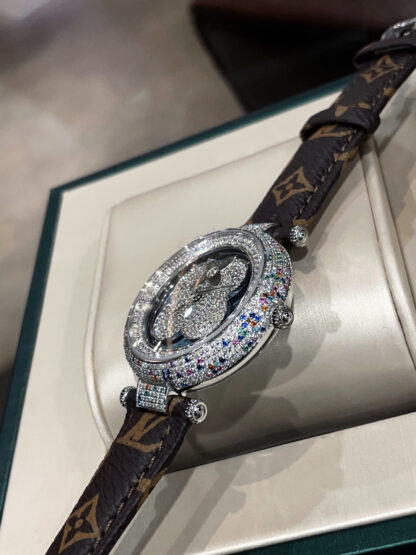 Louis Vuitton full diamond jewelry watch - Image 4
