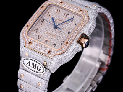 Cartier luxury shining mechanical watch - Image 4