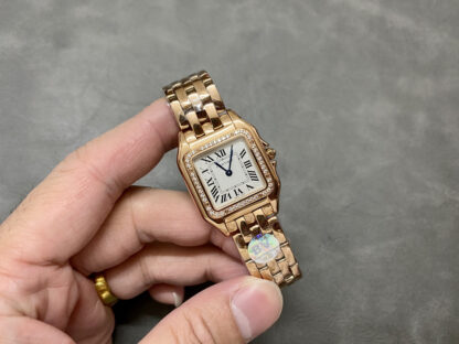 Cartier Classic Cheetah Square Elegant Luxury Watch - Image 4