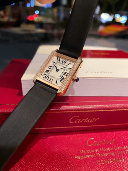 Cartier Tank Series Vintage Couple Watch - Image 4