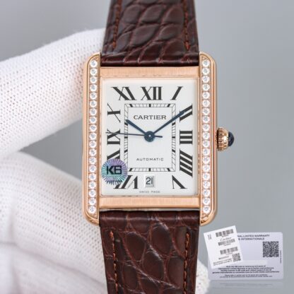 Cartier simple, steady and attractive men's mechanical watch - Image 4