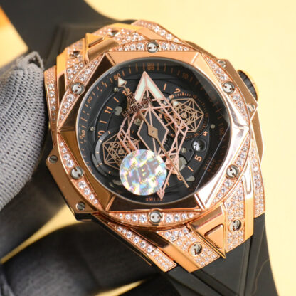 Hublot Big Bang Sang Bleu Ⅱ Tattoo Second Generation Watch - Image 4