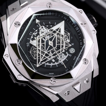 Hublot Big Bang Sang Bleu Ⅱ Tattoo Second Generation Watch - Image 4