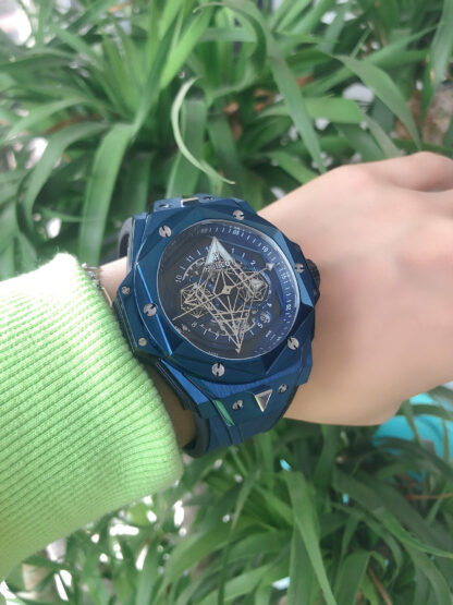 Hublot Big Bang Sang Bleu Ⅱ Tattoo Second Generation Watch - Image 4