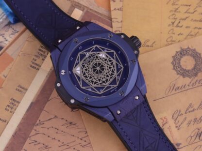 Hublot Big Bang Sang Bleu Tattoo Watch - Image 4