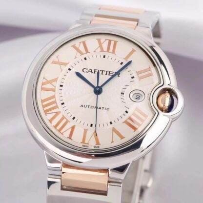Cartier Blue Balloon series round, elegant and noble mechanical watch - Image 4