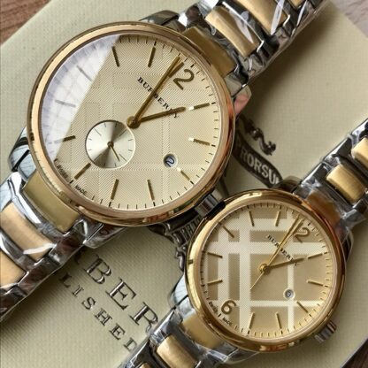 Burberry Classic Vintage Quartz Pair of Watches - Image 4