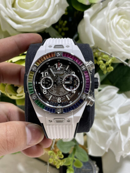 Hublot White Ceramic Watch - Image 4