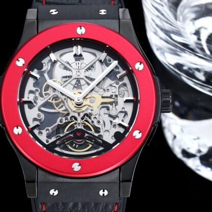 Hublot Ultra-Thin Two-Hand Flywheel Mechanical Watch - Image 4
