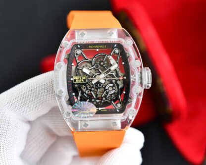 RichardMille RM35-02 transparent hollow mechanical watch - Image 4