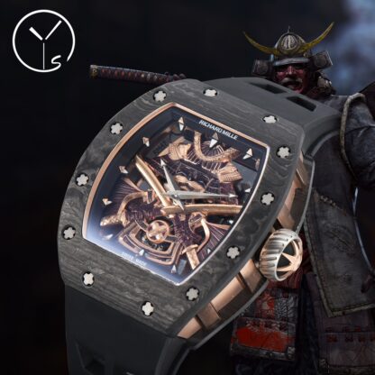 RichardMille rm47 integrated tourbillon black warrior watch - Image 4