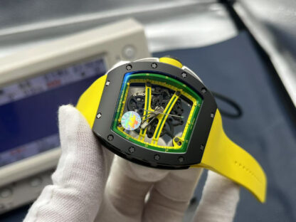 RichardMille ZF RM061 Carbon Fiber Skeleton Mechanical Watch - Image 4