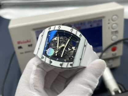 RichardMille ZF RM061 Carbon Fiber Skeleton Mechanical Watch - Image 4