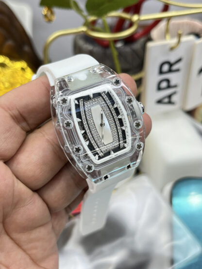 RichardMille Women's Crystal Case RM037 Series Watch - Image 4
