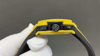 Hublot Tonneau Yellow Ceramic Watch - Image 4