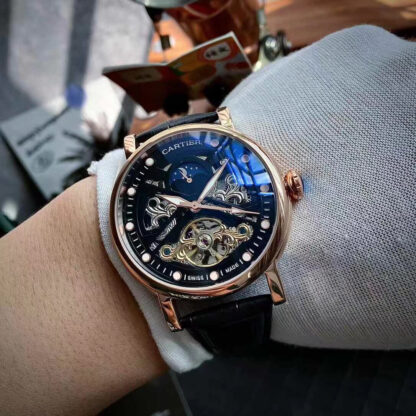 Cartier casual luxury atmosphere boutique men's mechanical watch - Image 4