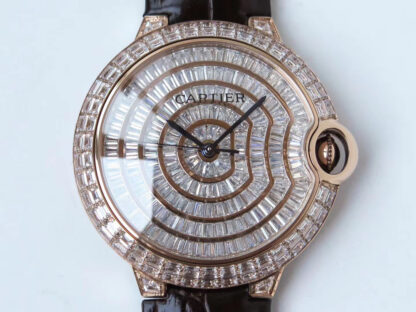 Cartier Blue Balloon Square Diamond Starry Sky Mechanical Watch - Image 4