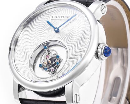 Cartier exquisite men's tourbillon mechanical watch - Image 4