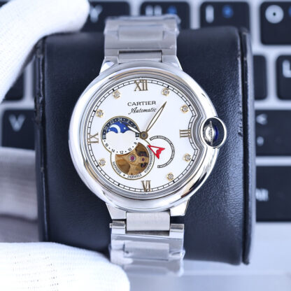 Cartier Blue Balloon Series Boutique Hollow Mechanical Watch - Image 4