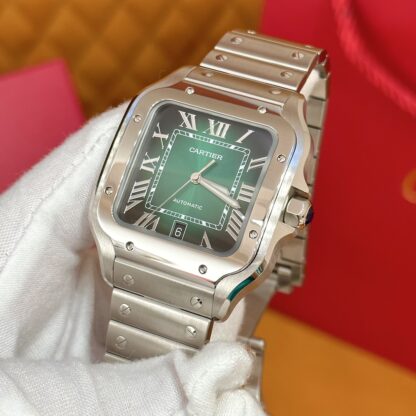 Cartier Santos Men's Mechanical Watch - Image 4