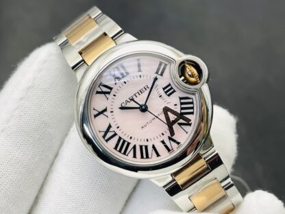Cartier Blue Balloon Series Shining Transparent Mechanical Watch - Image 4