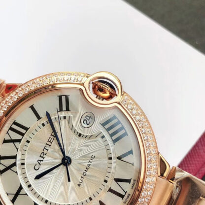 Cartier Blue Balloon Series Classic Round Elegant Noble Mechanical Watch - Image 4