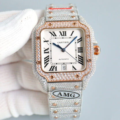 Cartier Santos Starry Sky Luxury Mechanical Watch - Image 4