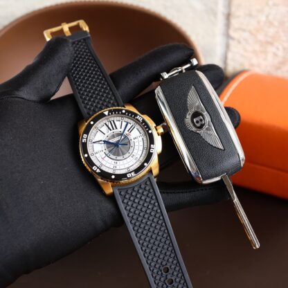 Cartier stylish tough temperament mechanical watch - Image 4