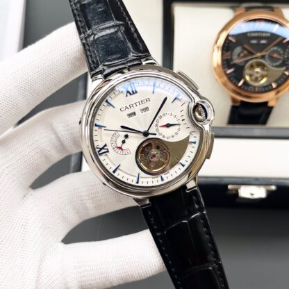 Cartier Blue Balloon Men's Mechanical Watch - Image 4
