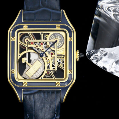Cartier Santos Skeleton Series Mechanical Watch - Image 4