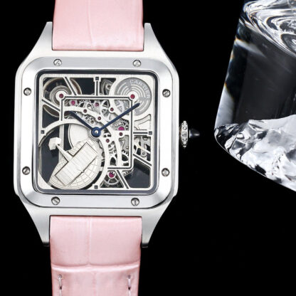 Cartier Santos Skeleton Series Mechanical Watch - Image 4