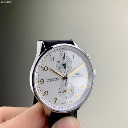 IWC Portuguese Series Automatic Mechanical Chronograph Running Seconds Watch - Image 4