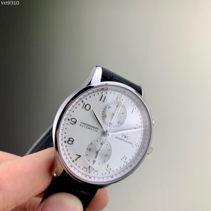 IWC Portuguese Series Automatic Mechanical Chronograph Running Seconds Watch - Image 4