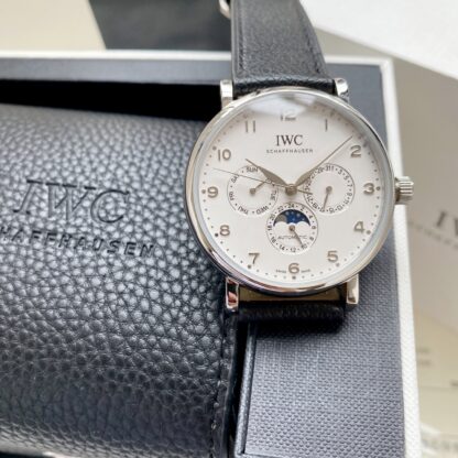 IWC Portuguese series multi-function moon phase 6-pin watch - Image 4