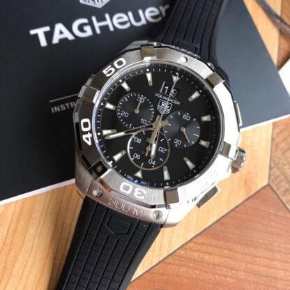 TAGHeuer Aquaracer Series Quartz Chronograph Men's Watch - Image 3