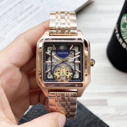 Cartier exquisite versatile flywheel mechanical watch - Image 4