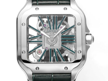 Cartier Santos hollow steel belt series mechanical watch - Image 3