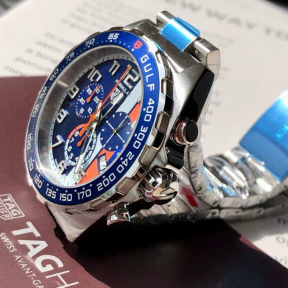 TAGHeuer Quartz Men's Steel Strap Watch - Image 2