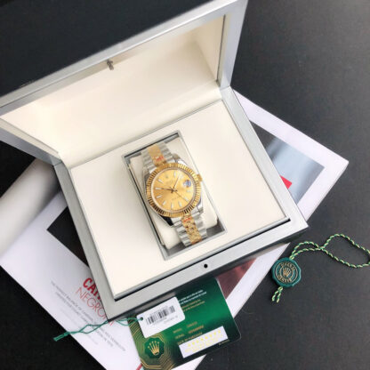 Rolex Day-Date 41mm Men's Diamond Polished Case - Image 4