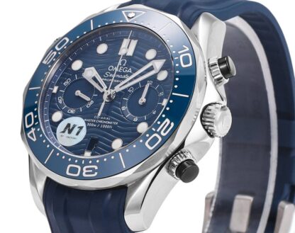 Omega's new Seamaster 300-meter 44mm chronograph wristwatch - Image 4