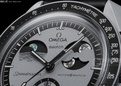 Omega's new joint product - Lunar Moon Phase in gray color - Image 4