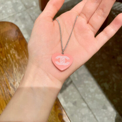 Chanel Love Double C Necklace - Image 3