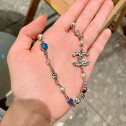 Chanel Love Double C Necklace - Image 3