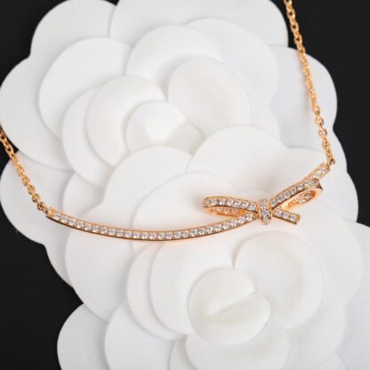 Chanel all-match bow necklace - Image 4