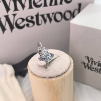 Vivienne Westwood Diamond Saturn Orbit Ring - Image 4