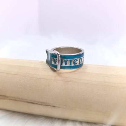 Vivienne Westwood belt epoxied ring - Image 4
