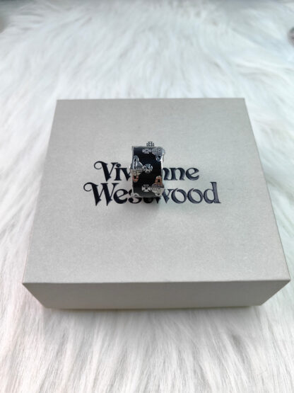 Vivienne Westwood Upper and Lower Saturn Lacquer Ring - Image 4