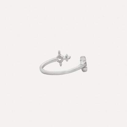 Vivienne Westwood Double Cross Line Ring - Image 4