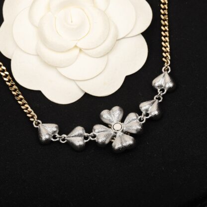 Chanel multi-element rhinestone necklace - Image 4